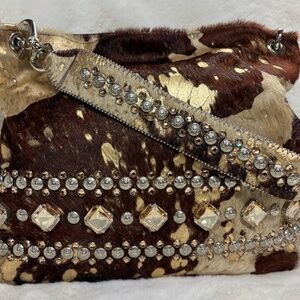 Women's KurtMen Embellished Shoulder Handbag